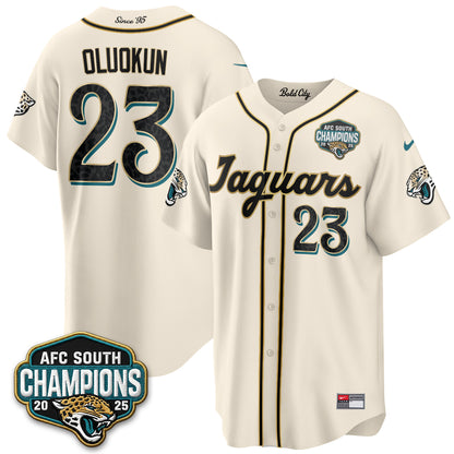 Jacksonville Jaguars 2026 Rivalries Baseball Vapor Jersey - Stitched