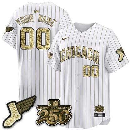 CWS Salute to Service 2026 Vapor Limited Custom Jersey - Stitched