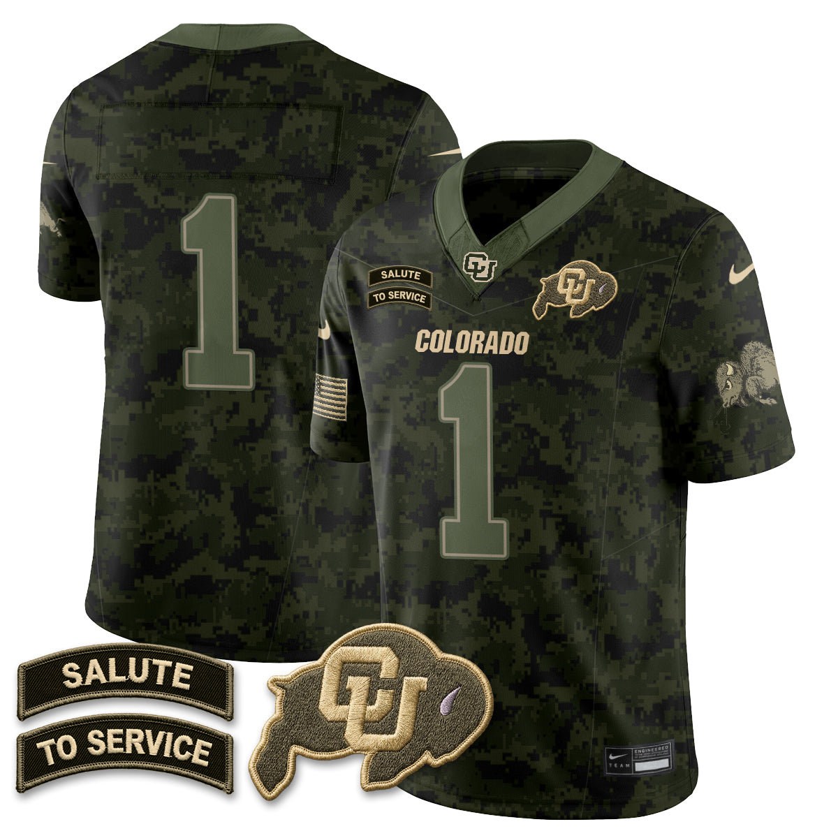 CU 2026 Salute to Service Vapor Jersey - Stitched