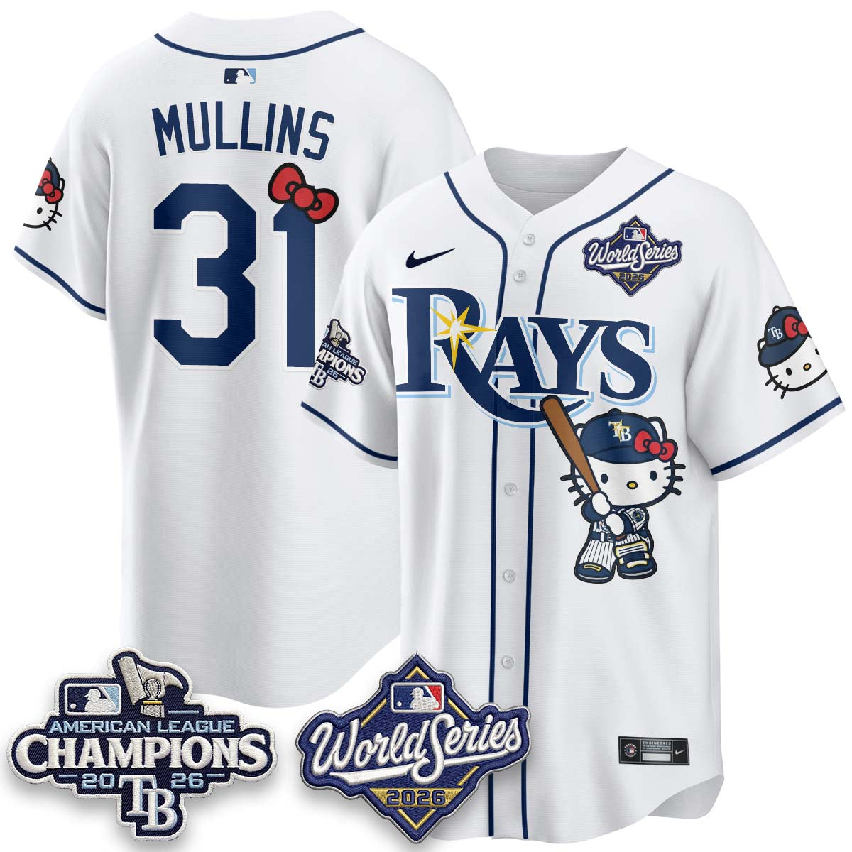 TB 2026 AL Champions x Meow KT Vapor Jersey - Stitched
