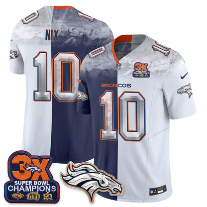 DEN Mile High Split Edition Vapor Jersey - Stitched