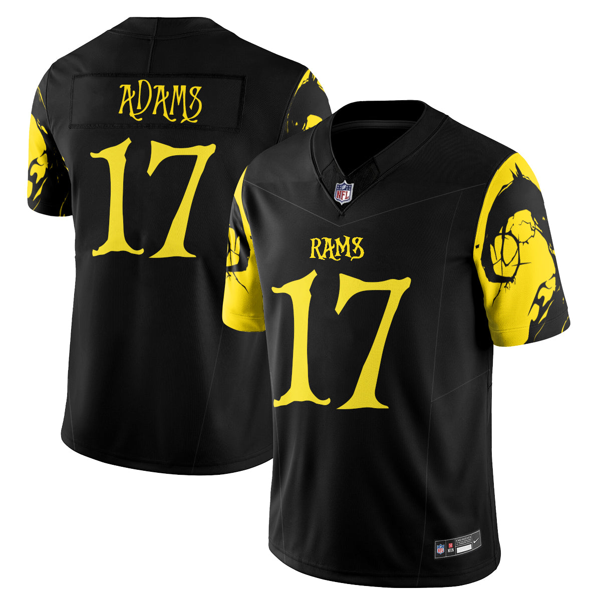 Los Angeles Rams x Nightmare Edition Vapor Jersey - Stitched