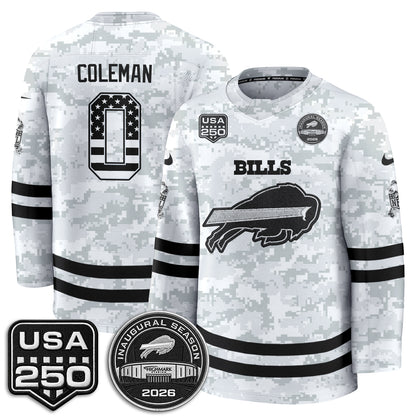 BUF 2026 Salute To Service Edition Hockey Jersey - Printed