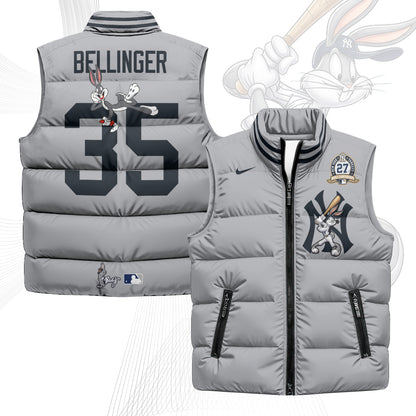 New York Yankees Edition Unisex Puffer Vest - Printed