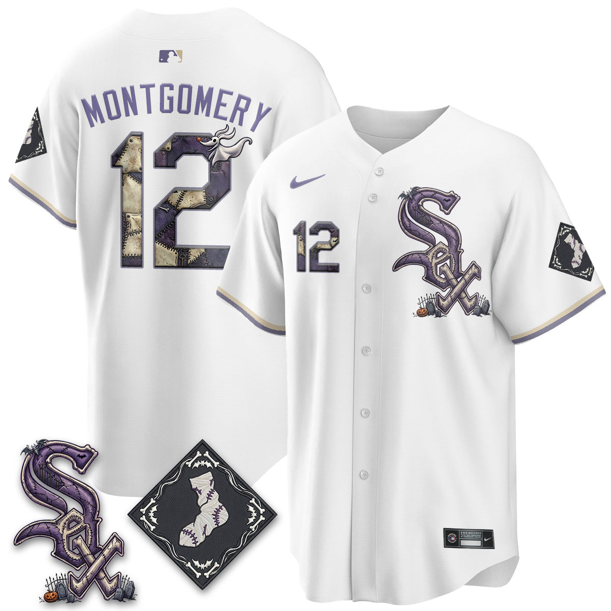 Chicago White Sox Nightmare Edition Vapor Jersey - Stitched