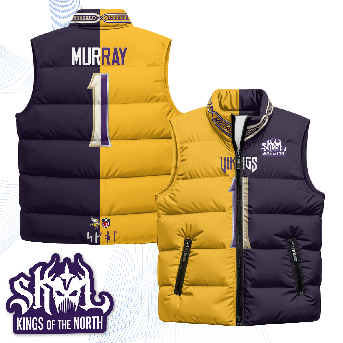 MIN 2026 Rivalries Puffer Vest - Printed