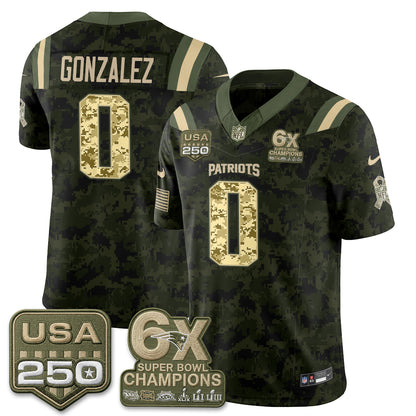 NE 2026 Salute to Service Edition Vapor Jersey - Stitched