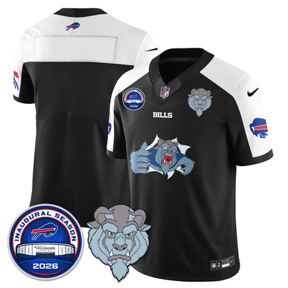 Buffalo Bills x Hairy Blue Beast Edition Vapor Jersey - Stitched