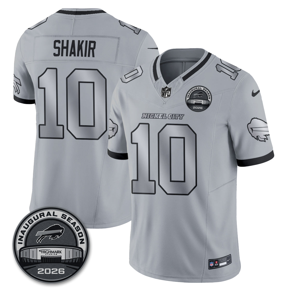Buffalo Bills Nickel City Edition Vapor Jersey - Stitched