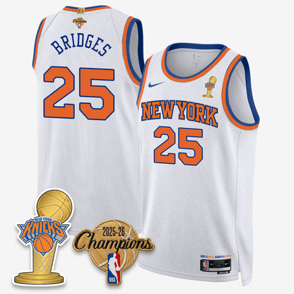 NYK 2026 NBA Champions Gold Edition Vapor Jersey - Stitched n3