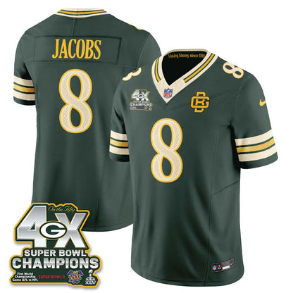 GB 2026 Rivalries 4X Champs Vapor Jersey - Stitched