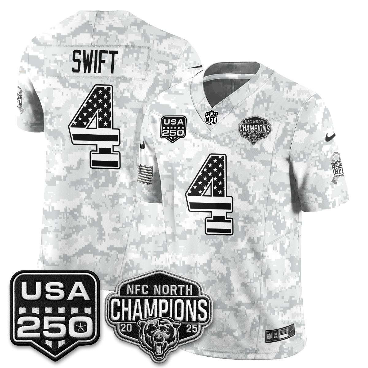 CHI 2026 Salute to Service Edition Vapor Jersey - Stitched