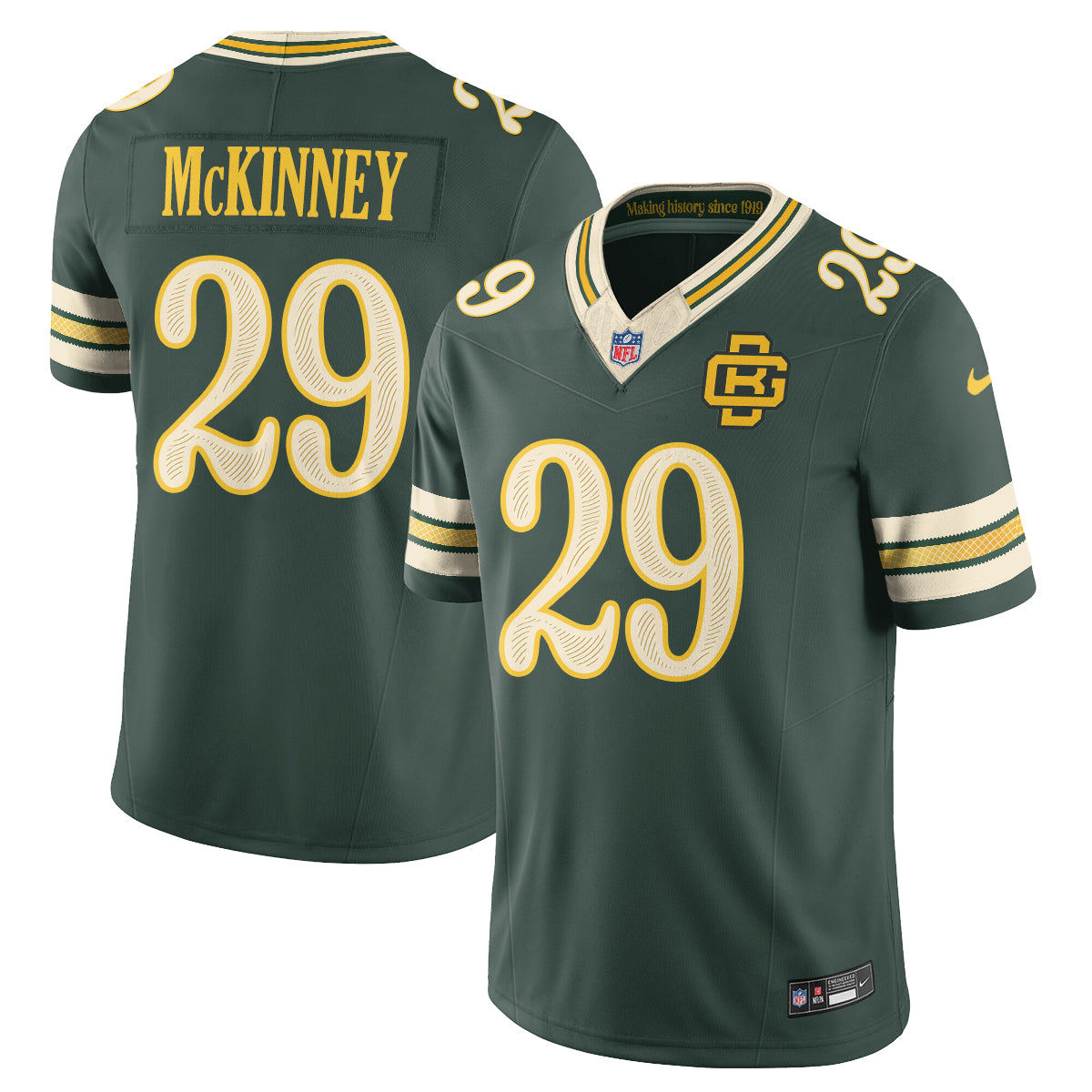 Green Bay Packers 2026 Rivalries Vapor Jersey - Stitched