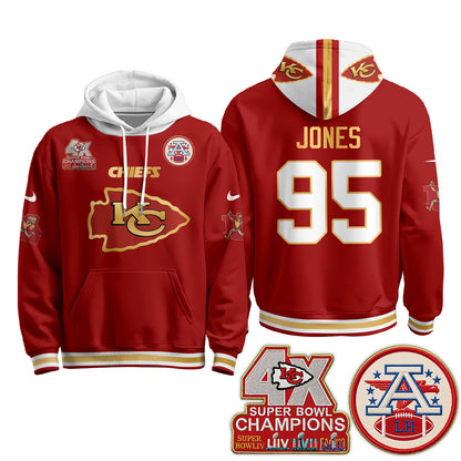 KC 4X Champs Gold Edition Fleece Hoodie - Printed