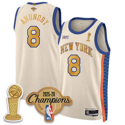 NYK Champions Night Vapor Jersey - Stitched