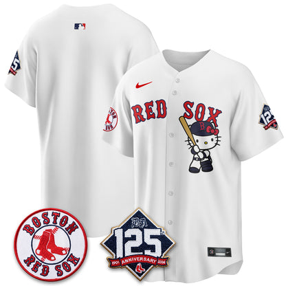 Boston Red Sox x Meow KT Vapor Limited Jersey - Stitched