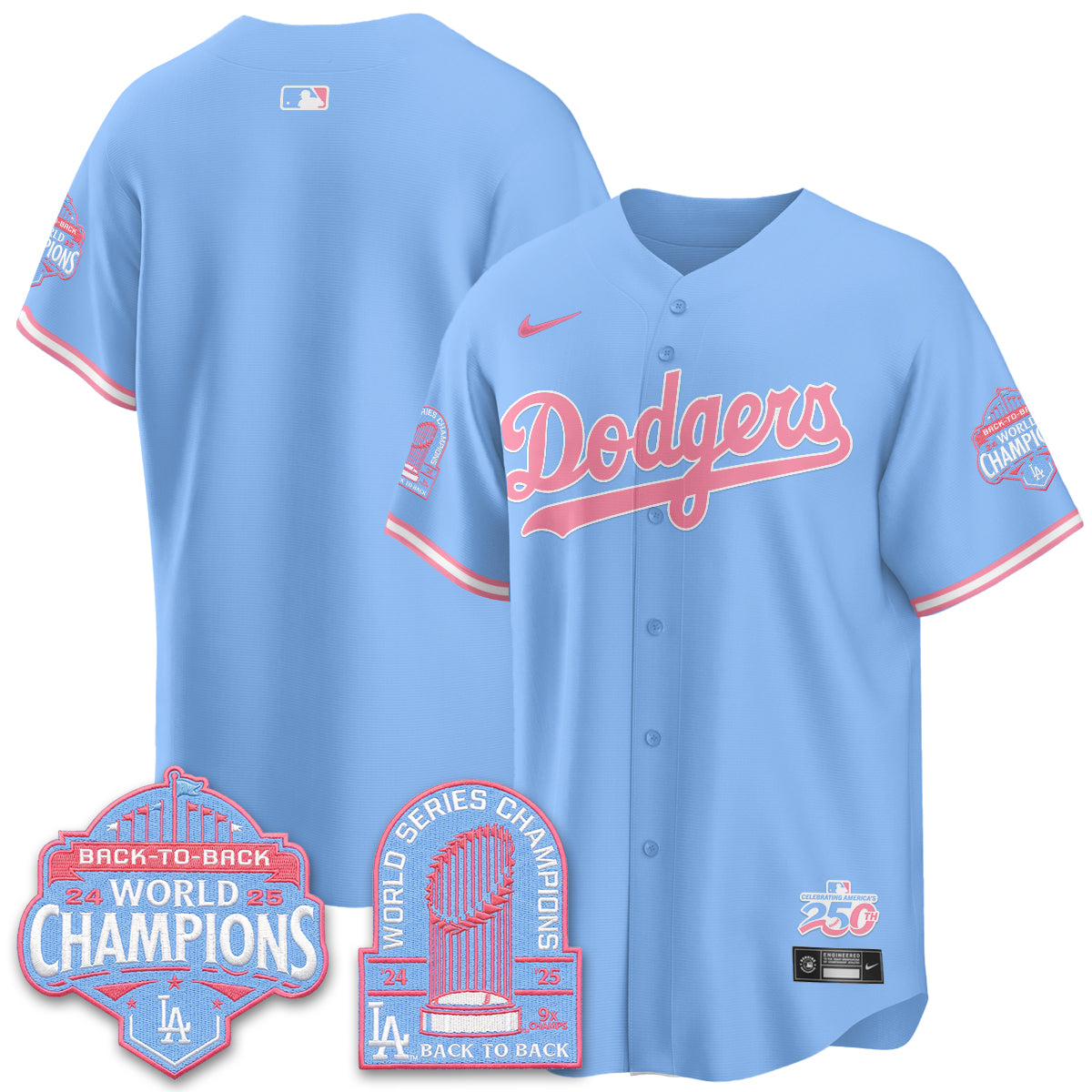 LAD x Bubblegum Vapor Jersey - Stitched