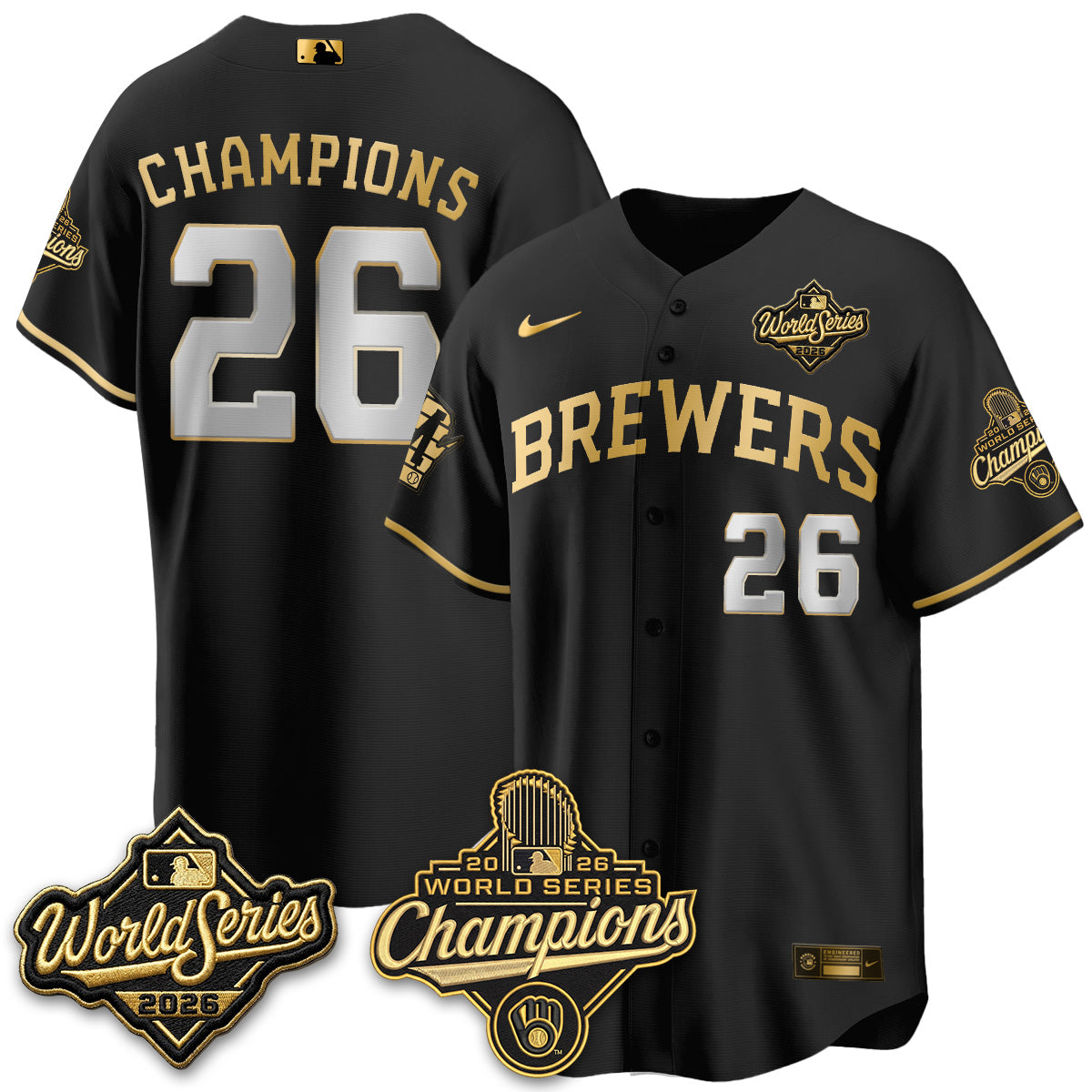 MIL 2026 WS Champions Vapor Jersey - Stitched