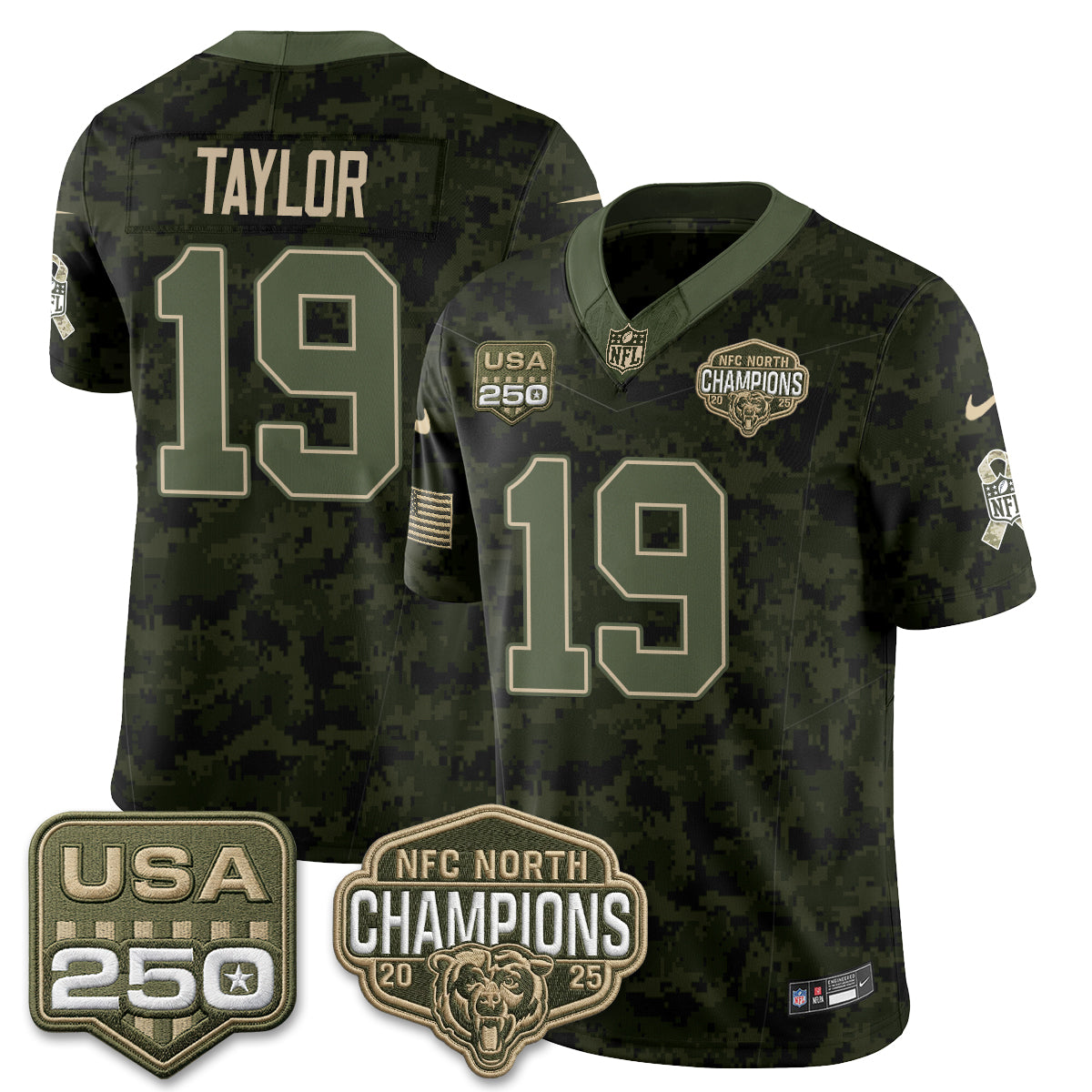 CHI 2026 Salute to Service Edition Vapor Jersey - Stitched
