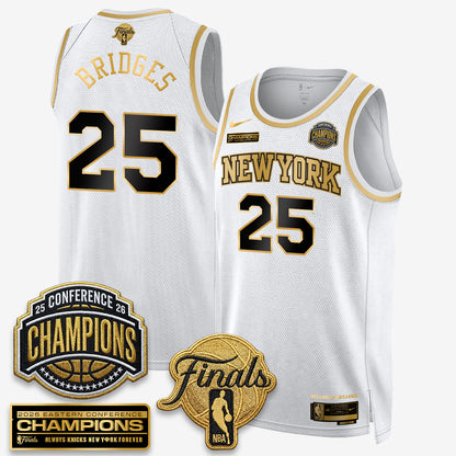 NYK 2026 NBA Eastern Conference Champions Vapor Jersey - Stitched n6