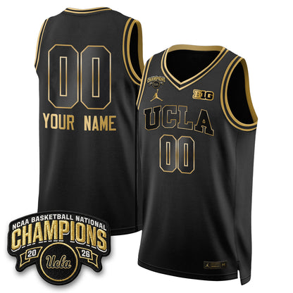 UCLA Women's Basketball Champion 2026 Limited Custom Jersey -  All Stitched