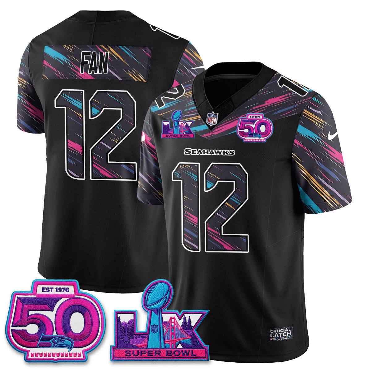 SEA Intercept Cancer 2026 Edition Jersey - Stitched