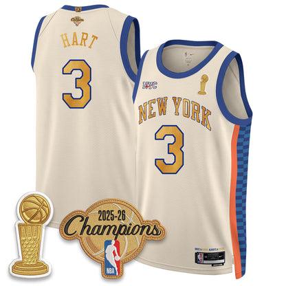 NYK Champions Night Vapor Jersey - Stitched