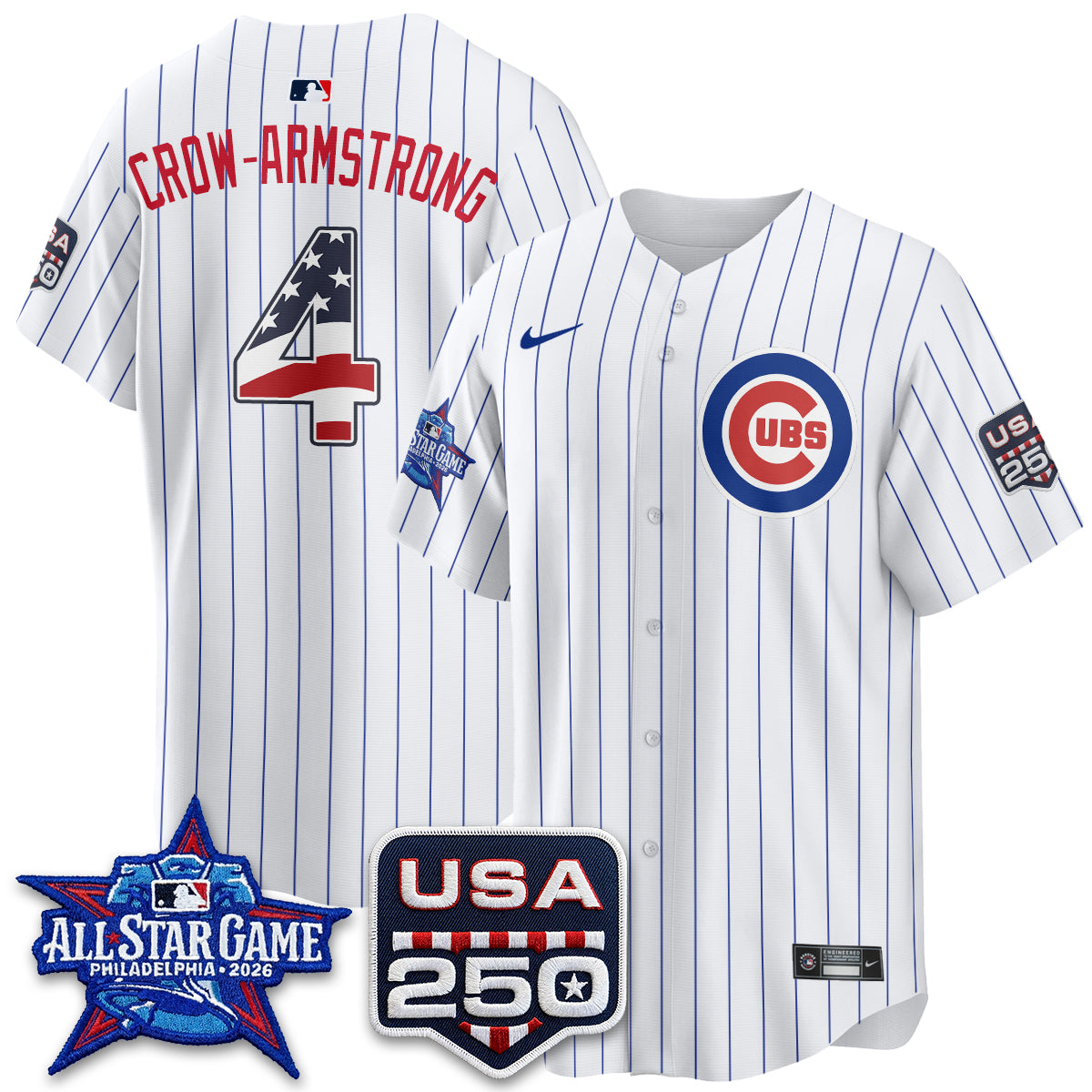 Chicago Cubs 2026 All Star Edition Vapor Jersey - Stitched