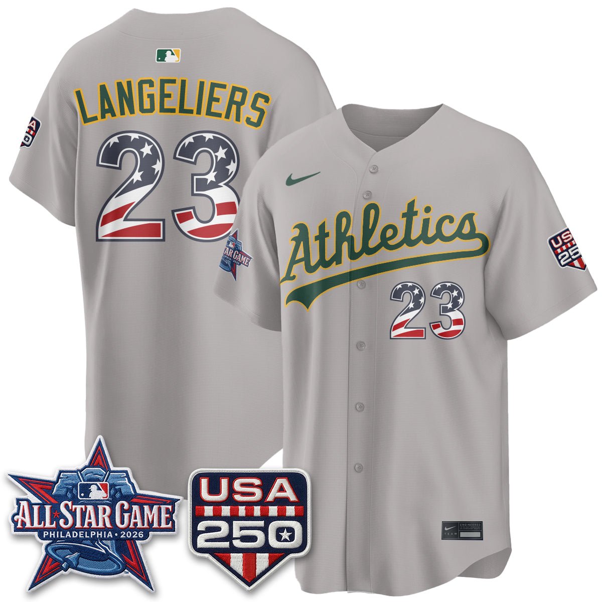 Oakland Athletics 2026 All Star Edition Vapor Jersey - Stitched