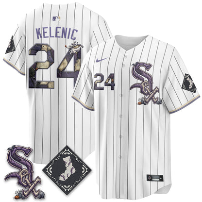 Chicago White Sox Nightmare Edition Vapor Jersey - Stitched