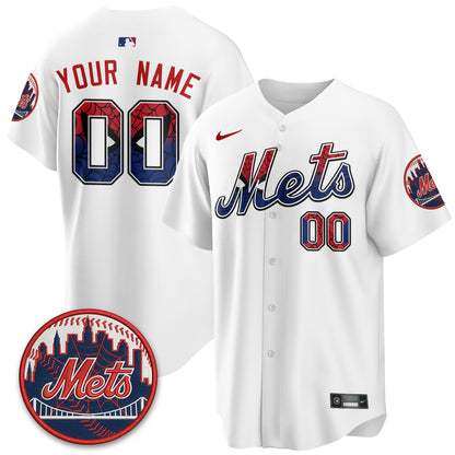 New York Mets x Web-Head Vapor Premier Limited Custom Jersey - All Stitched V2