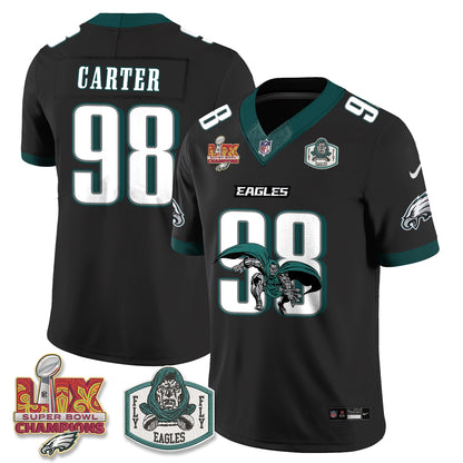 Philadelphia Eagles x Green Cape Villain Edition Vapor Jersey - Stitched