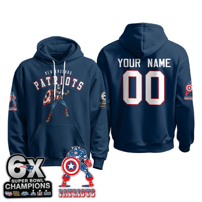 NE x Liberty Guardian Edition Pullover Custom Hoodie V1 - Printed