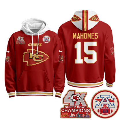 KC 4X Champs Gold Edition Fleece Hoodie - Printed