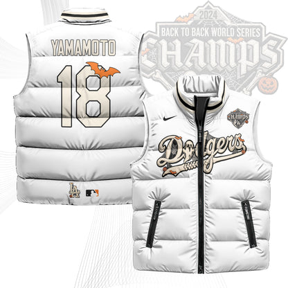LAD Halloween 2026 Unisex Puffer Vest - Printed