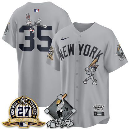 New York Yankees Bunny Vapor Limited Jersey V2- Stitched