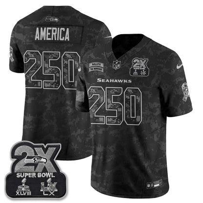 SEA 2026 Salute to Service Vapor Jersey - Stitched