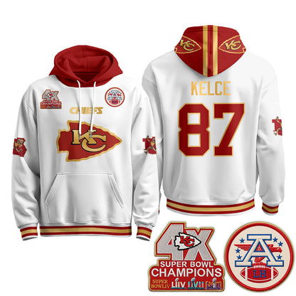 KC 4X Champs Gold Edition Fleece Hoodie - Printed