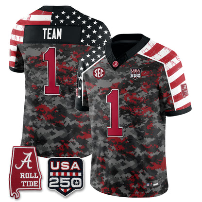BAMA Camouflage Edition 2026 Vapor Limited Jersey - Stitched