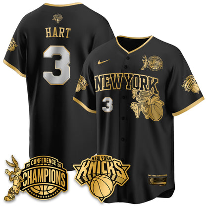 New York Knicks 2026 NBA Finals x Bunny Vapor Jersey V2- Stitched