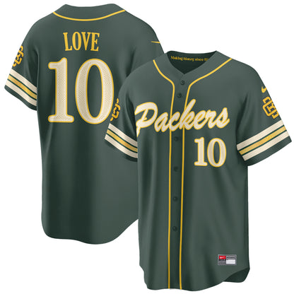 Green Bay Packers 2026 Rivalries Baseball Vapor Jersey - Stitched