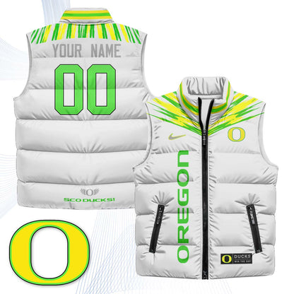 ORE "Origin of Speed" Custom Puffer Vest - Printed