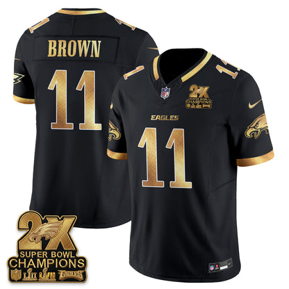 Philadelphia Eagles Fan Gear Vapor Jersey V3- Stitched