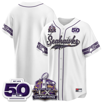 SEA 2026 Nightmare Edition Vapor Baseball Jersey - Stitched