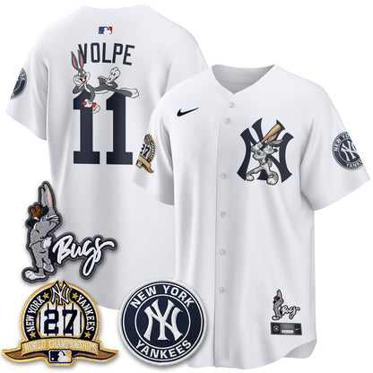 NYY Bunny Vapor Limited Jersey - All Stitched