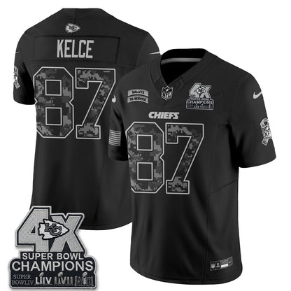 KC 2026 Salute to Service Vapor Jersey V2- Stitched