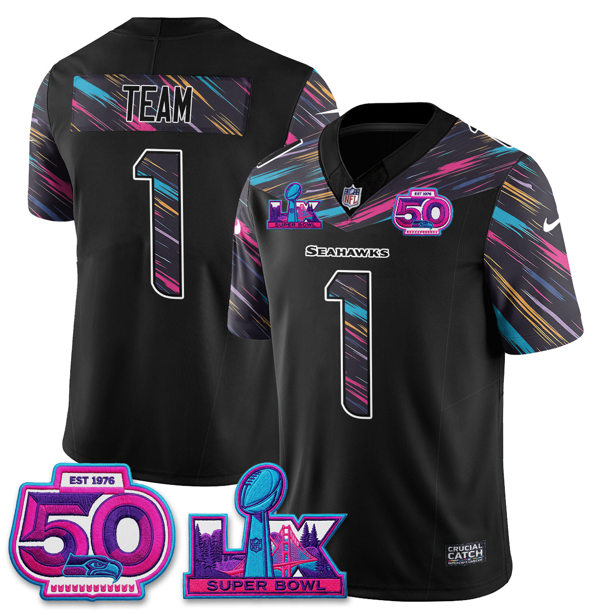 SEA Intercept Cancer 2026 Edition Jersey - Stitched