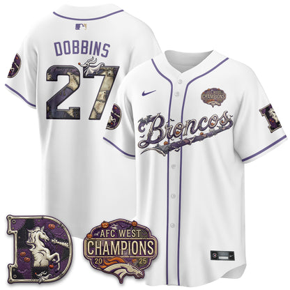 DEN 2026 Nightmare Edition Vapor Baseball Jersey - Stitched