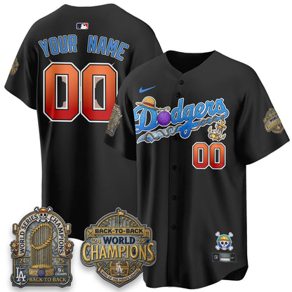 LAD x OP Japanese Cartoon Vapor Limited Custom Jersey V2- Stitched