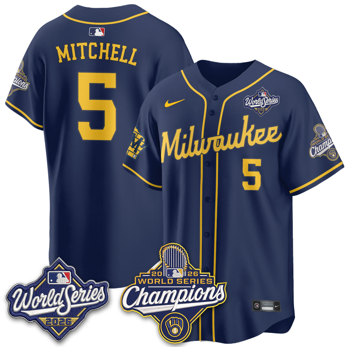 MIL 2026 WS Champions Vapor Jersey - Stitched